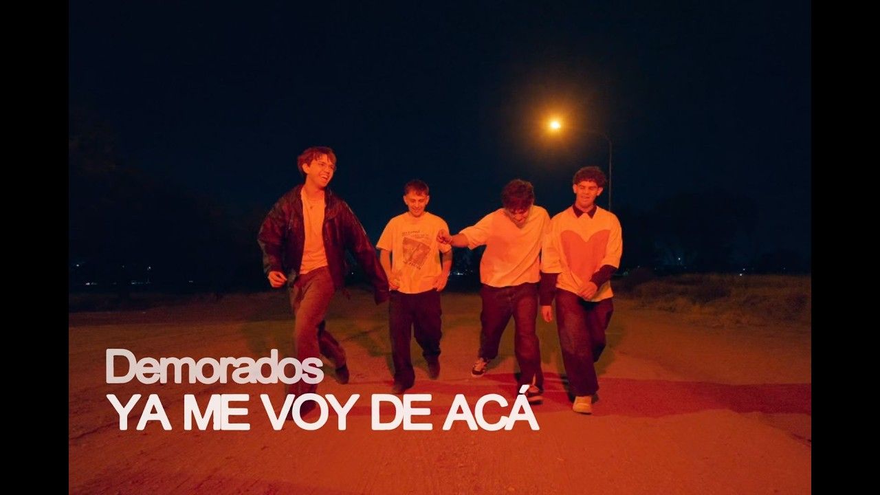 Fotograma del video de Demorados - Ya Me Voy de Acá (Visualizer), de Demorados